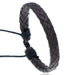 Wholesale pull adjustment leather braided bracelet JDC-BT-PK001 Bracelet 庞克 Wholesale Jewelry JoyasDeChina Joyas De China