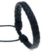 Wholesale pull adjustment leather braided bracelet JDC-BT-PK001 Bracelet 庞克 Black Wholesale Jewelry JoyasDeChina Joyas De China