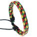 Wholesale pull adjustment leather braided bracelet JDC-BT-PK001 Bracelet 庞克 Color Wholesale Jewelry JoyasDeChina Joyas De China