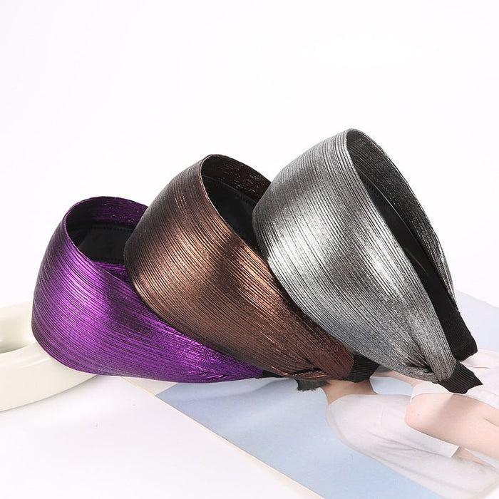 Wholesale pure bright color wide-brimmed hair band JDC-HD-Chunj006 Headband 纯界 Wholesale Jewelry JoyasDeChina Joyas De China