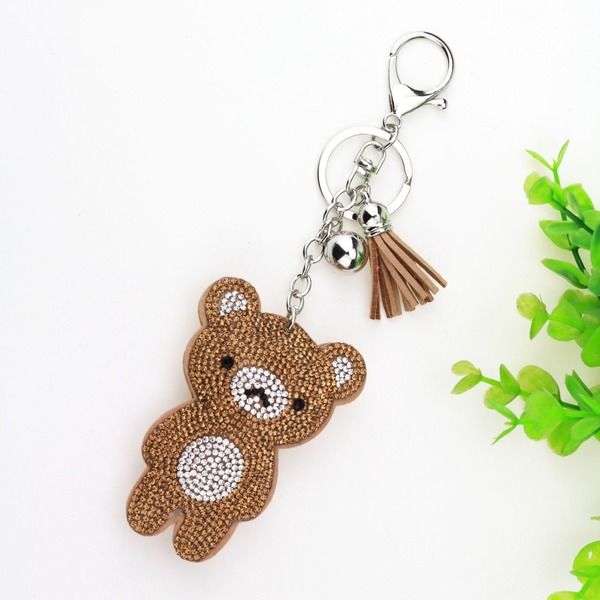 Wholesale purple flannel keychain JDC-KC-KunHe006 Keychains 坤禾 Wholesale Jewelry JoyasDeChina Joyas De China