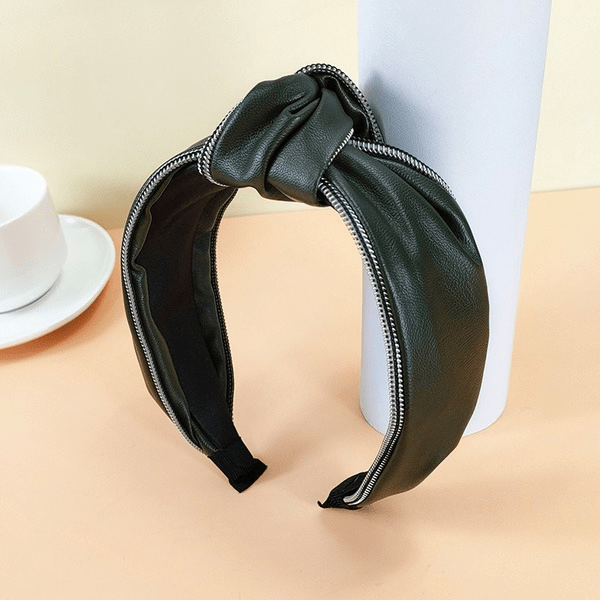 Wholesale purple leather hairband JDC-HD-O369 Headband 潮炫 Wholesale Jewelry JoyasDeChina Joyas De China