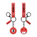 Wholesale PVC Billiard Keychain JDC-KC-SH007 Keychains 随和 Wholesale Jewelry JoyasDeChina Joyas De China