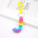 Wholesale PVC Decompression Toy Rainbow Alphabet Keychain JDC-KC-Zuge032 Keychains 祖格 Wholesale Jewelry JoyasDeChina Joyas De China
