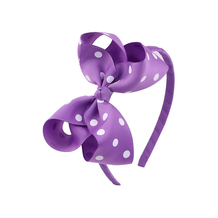 Wholesale quick sell ribbed ribbon Butterfly Headband JDC-HD-YL007 Headband 雅伦 5 color Wholesale Jewelry JoyasDeChina Joyas De China