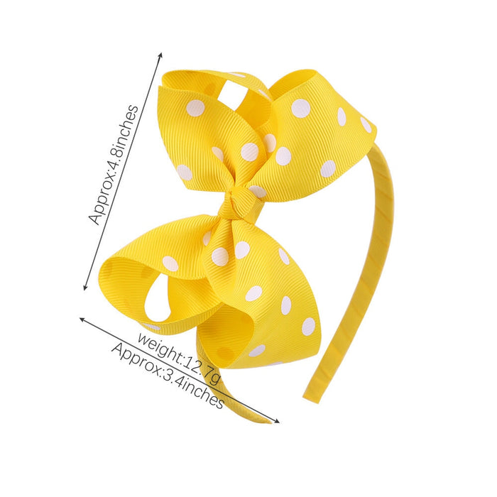 Wholesale quick sell ribbed ribbon Butterfly Headband JDC-HD-YL007 Headband 雅伦 Wholesale Jewelry JoyasDeChina Joyas De China