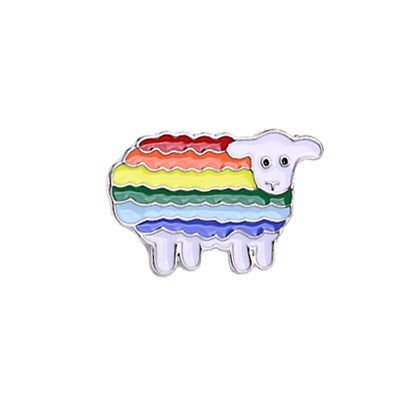 Wholesale Rainbow Brooch Love Rainbow Flag Alloy Badge Brooch JDC-BC-KuSHan001 Brooches 酷闪 xz002 Wholesale Jewelry JoyasDeChina Joyas De China
