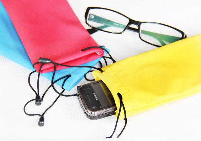 Wholesale random color one tarp glasses sunglasses storage bag cloth bag JDC-SG-PLS048 Sunglasses 普琳丝 Wholesale Jewelry JoyasDeChina Joyas De China