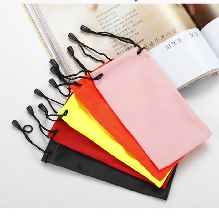 Wholesale random color one tarp glasses sunglasses storage bag cloth bag JDC-SG-PLS048 Sunglasses 普琳丝 Wholesale Jewelry JoyasDeChina Joyas De China