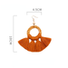 Wholesale Rattan Cotton Tassel Earrings JDC-ES-GSJM084 Earrings 杰米 Wholesale Jewelry JoyasDeChina Joyas De China