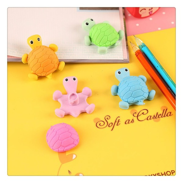 Wholesale realistic Little Turtle eraser JDC-ERA-GSYX018 Eraser JoyasDeChina Wholesale Jewelry JoyasDeChina Joyas De China