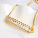 Wholesale rectangular micro-zircon drag bracelet JDC-BT-HongX011 Bracelet 宏祥 1 Wholesale Jewelry JoyasDeChina Joyas De China