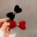 Wholesale Red Bow Cloth Hair Clips JDC-HC-GSMC007 Hair Clips 曌彩 Wholesale Jewelry JoyasDeChina Joyas De China