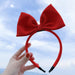 Bulk Jewelry Wholesale red bow hair band JDC-HD-bd014 Wholesale factory from China YIWU China