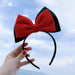 Bulk Jewelry Wholesale red bow hair band JDC-HD-bd014 Wholesale factory from China YIWU China