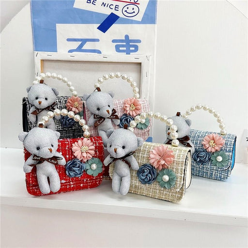 Wholesale red canvas children's bag JDC-CB-GSKR017 Shoulder Bags 梁家营坤然 Wholesale Jewelry JoyasDeChina Joyas De China