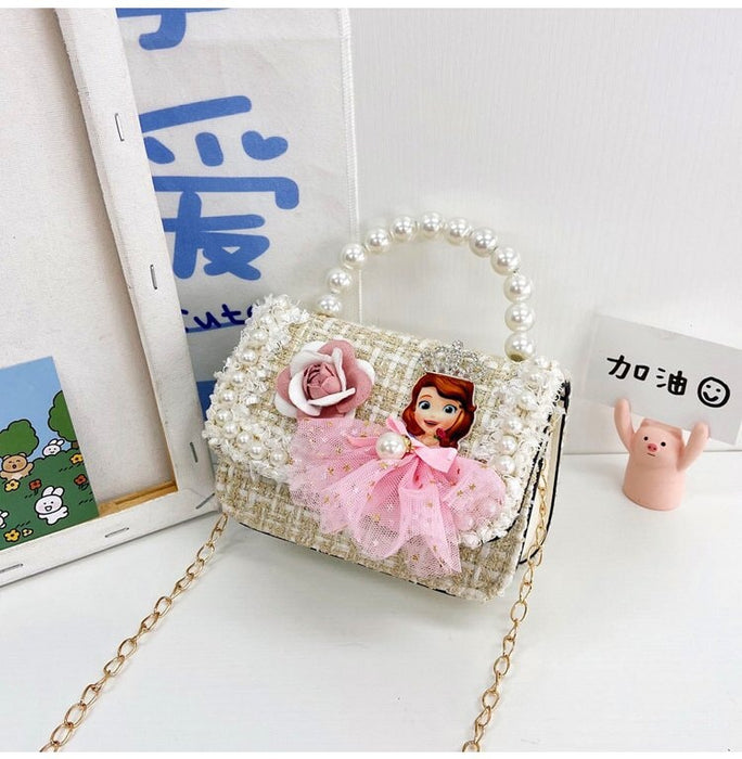 Wholesale red canvas children's bag JDC-CB-GSKR017 Shoulder Bags 梁家营坤然 A white color Wholesale Jewelry JoyasDeChina Joyas De China