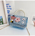 Wholesale red canvas children's bag JDC-CB-GSKR017 Shoulder Bags 梁家营坤然 Five blue Wholesale Jewelry JoyasDeChina Joyas De China