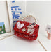 Wholesale red canvas children's bag JDC-CB-GSKR017 Shoulder Bags 梁家营坤然 Six red Wholesale Jewelry JoyasDeChina Joyas De China