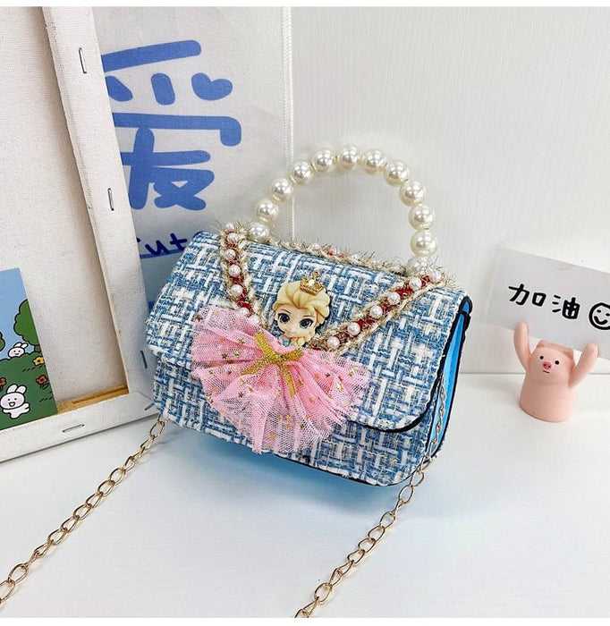 Wholesale red canvas children's bag JDC-CB-GSKR017 Shoulder Bags 梁家营坤然 two blue Wholesale Jewelry JoyasDeChina Joyas De China