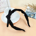 Wholesale red cloth hairband JDC-HD-O362 Headband 潮炫 Black Wholesale Jewelry JoyasDeChina Joyas De China