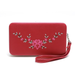 Bulk Jewelry Wholesale red embroidered ladies PU leather wallet JDC-WT-lx011 Wholesale factory from China YIWU China