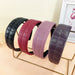 Wholesale red leather hair band JDC-HD-O345 Headband 潮炫 Wholesale Jewelry JoyasDeChina Joyas De China