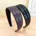 Wholesale red leather hair band JDC-HD-O345 Headband 潮炫 Wholesale Jewelry JoyasDeChina Joyas De China