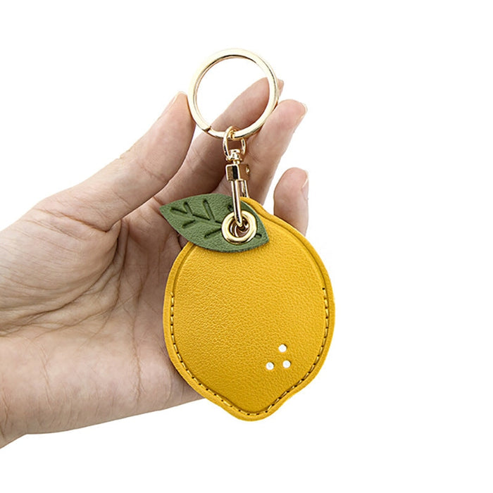 Wholesale red leather keychain JDC-KC-Bam005 Keychains 捌门 Wholesale Jewelry JoyasDeChina Joyas De China