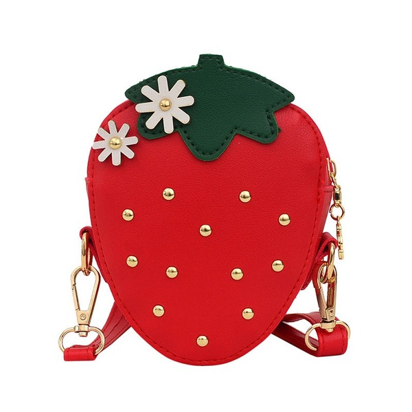 Wholesale red pu leather kids bag JDC-SD-JiaQ109 Shoulder Bags 家庆 Wholesale Jewelry JoyasDeChina Joyas De China