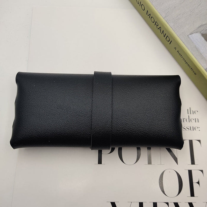 Wholesale red pvc leather glasses case JDC-GA-LinQ003 glasses accessories 玲青 Wholesale Jewelry JoyasDeChina Joyas De China