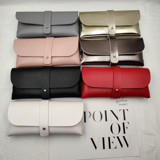 Wholesale red pvc leather glasses case JDC-GA-LinQ003 glasses accessories 玲青 Wholesale Jewelry JoyasDeChina Joyas De China