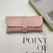 Wholesale red pvc leather glasses case JDC-GA-LinQ003 glasses accessories 玲青 Pink 16.8*8*3.8 Wholesale Jewelry JoyasDeChina Joyas De China