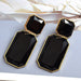 Wholesale red resin earrings JDC-ES-SK051 Earrings 深刻 Wholesale Jewelry JoyasDeChina Joyas De China