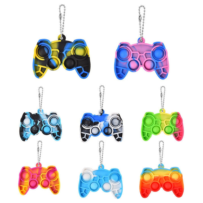 Wholesale red silicone decompression key chain (F)JDC-FT-Bais005 fidgets toy 百思 A Wholesale Jewelry JoyasDeChina Joyas De China