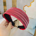 Bulk Jewelry Wholesale red straw mat woven hair band JDC-HD-O078 Wholesale factory from China YIWU China