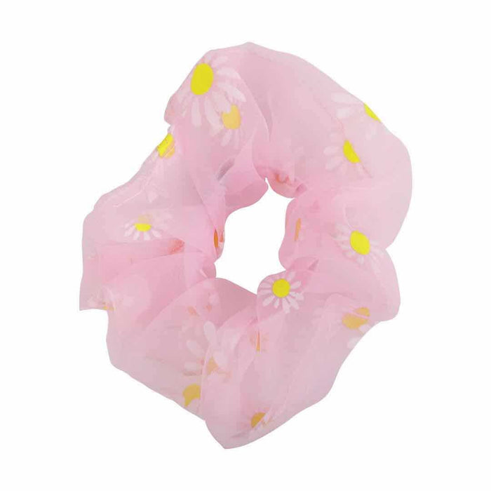 Wholesale release rubber band colorful daisy hair ring JDC-HS-H420 Hair Scrunchies 妙德 5 Wholesale Jewelry JoyasDeChina Joyas De China