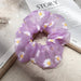 Wholesale release rubber band colorful daisy hair ring JDC-HS-H420 Hair Scrunchies 妙德 8 Wholesale Jewelry JoyasDeChina Joyas De China