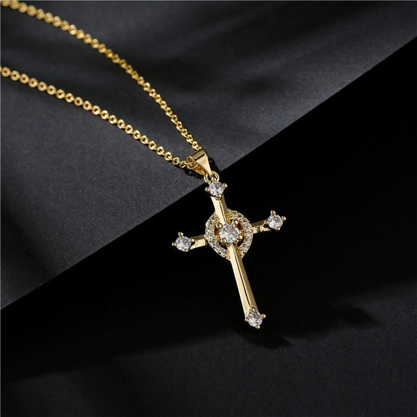 Bulk Jewelry Wholesale Religious cross pendant JDC-ag129 Wholesale factory from China YIWU China