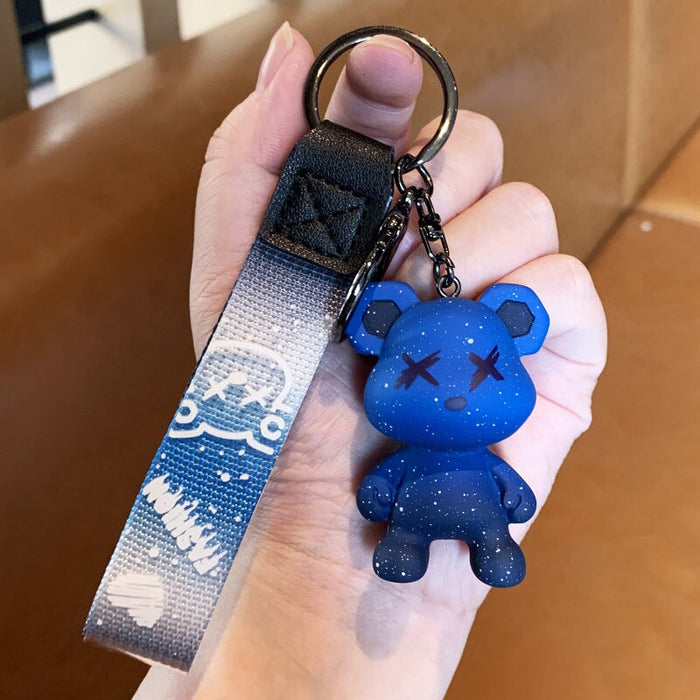 Wholesale Resin Color Changing Bear Keychain JDC-KC-YiChang003 Keychains 依昌 Wholesale Jewelry JoyasDeChina Joyas De China