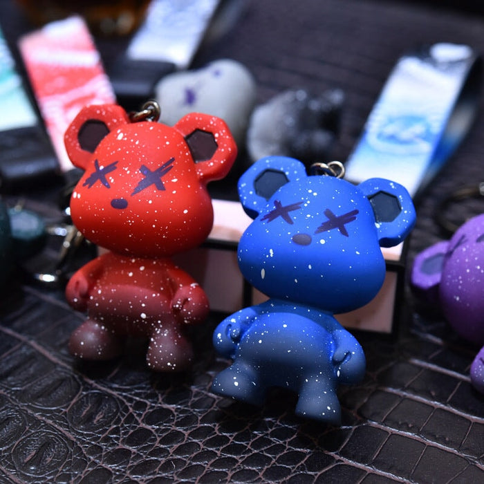 Wholesale Resin Color Changing Bear Keychain JDC-KC-YiChang003 Keychains 依昌 Wholesale Jewelry JoyasDeChina Joyas De China