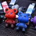 Wholesale Resin Color Changing Bear Keychain JDC-KC-YiChang003 Keychains 依昌 Wholesale Jewelry JoyasDeChina Joyas De China