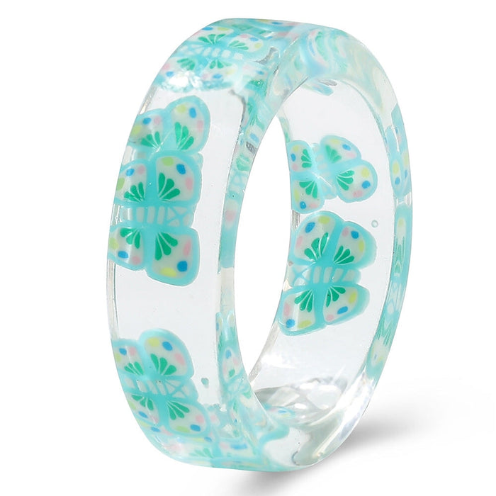 Wholesale Resin Fruit Rings JDC-RS-F108 Rings 韩之尚 Wholesale Jewelry JoyasDeChina Joyas De China