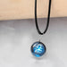 Wholesale Resin Luminous Twelve Constellation Couple Necklaces JDC-NE-Sideng002 Necklaces 思登 tiancheng9177 Wholesale Jewelry JoyasDeChina Joyas De China