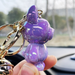 Wholesale Resin Symphony Bear BV Rope Keychain JDC-KC-WQK104 Keychains 沃齐克 Wholesale Jewelry JoyasDeChina Joyas De China