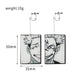 Wholesale retro fashion alloy cartoon Earrings JDC-ES-ZhuoX006 Earrings 卓星 Wholesale Jewelry JoyasDeChina Joyas De China
