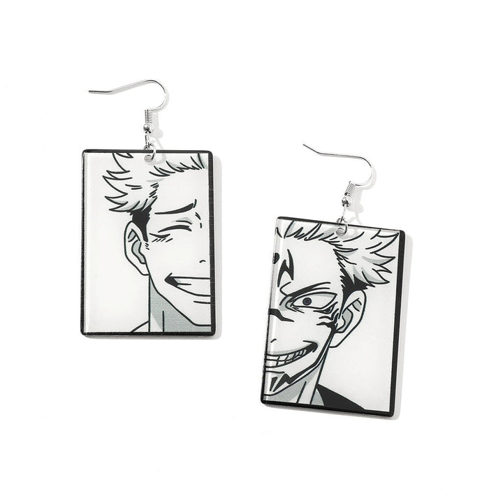 Wholesale retro fashion alloy cartoon Earrings JDC-ES-ZhuoX006 Earrings 卓星 Wholesale Jewelry JoyasDeChina Joyas De China