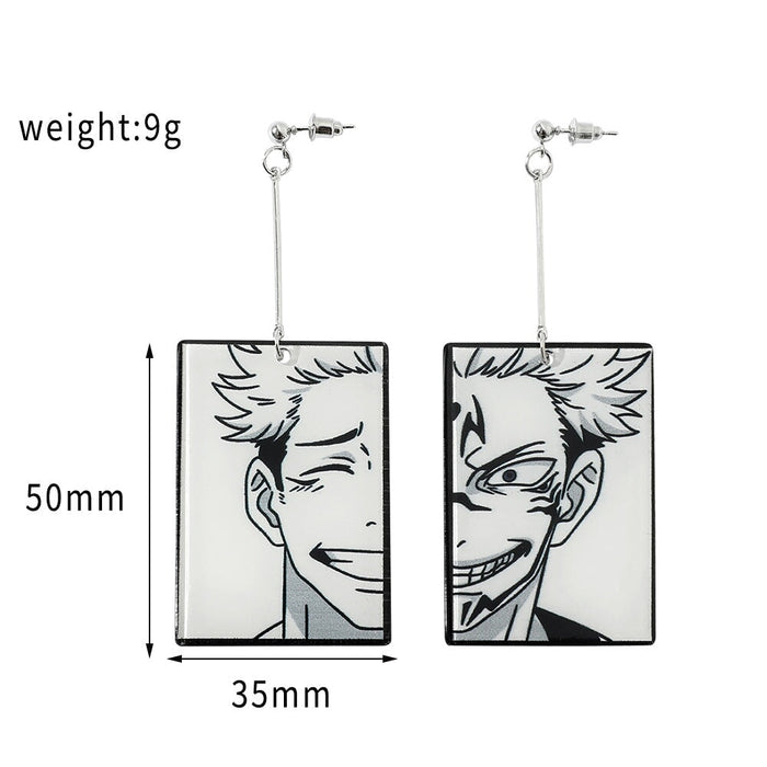 Wholesale retro fashion alloy cartoon Earrings JDC-ES-ZhuoX006 Earrings 卓星 ES754 Wholesale Jewelry JoyasDeChina Joyas De China