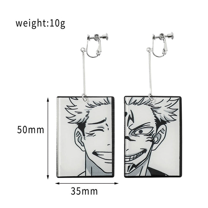 Wholesale retro fashion alloy cartoon Earrings JDC-ES-ZhuoX006 Earrings 卓星 ES755 Wholesale Jewelry JoyasDeChina Joyas De China