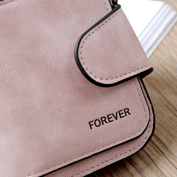 Bulk Jewelry Wholesale retro frosted leather wallet buckle wallet JDC-WT-lx006 Wholesale factory from China YIWU China